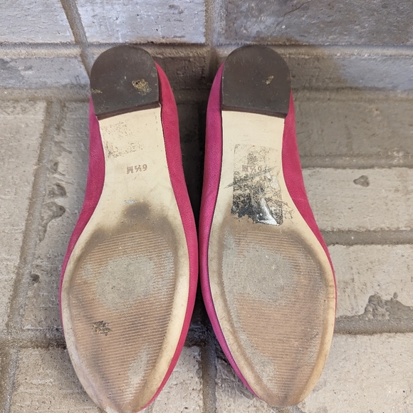 Talbots pink suede loafers 6.5 - Picture 3 of 5